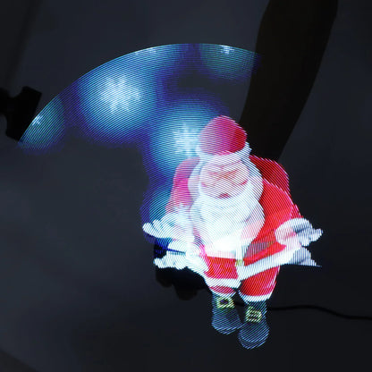 Ventilador con holograma 3D y 224 luces LED.