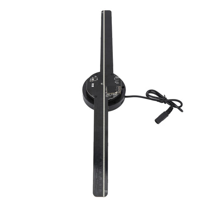 Ventilador con holograma 3D y 224 luces LED.